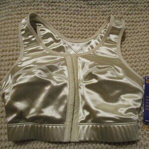 Ecru Enell High Impact Sports Bra, Size 0